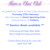 Have A Chat Club Feb 2025